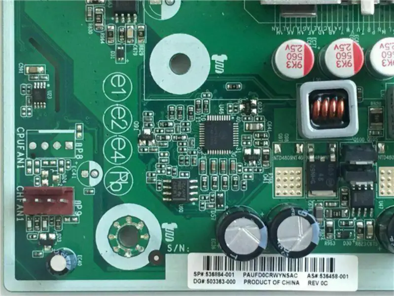 HP 536458-001 Μητρική πλακέτα HP Compaq 8000 Elite 775 pin Q45 μητρική πλακέτα