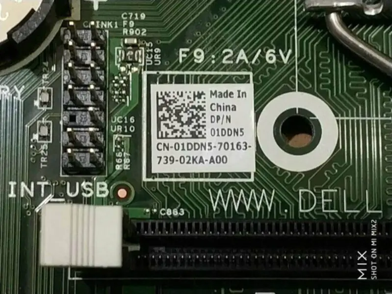 Μητρική πλακέτα Dell 01DDN5