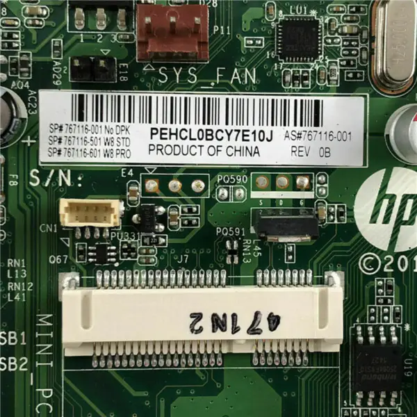 Μητρική πλακέτα HP 767116-001