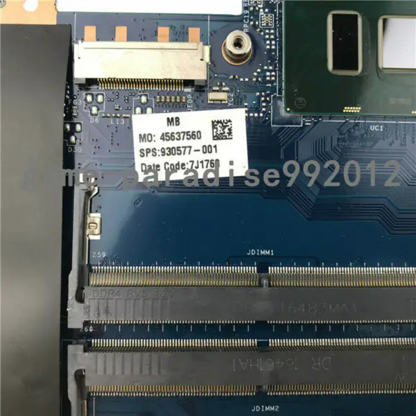 Μητρική πλακέτα HP 930577-001
