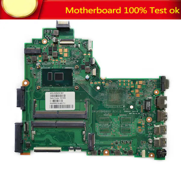 Μητρική πλακέτα HP 925430-601 DA0P1BMB6D0 με CPU SR342 i5-7200u