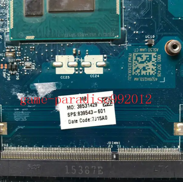 Μητρική πλακέτα HP 839543-601
