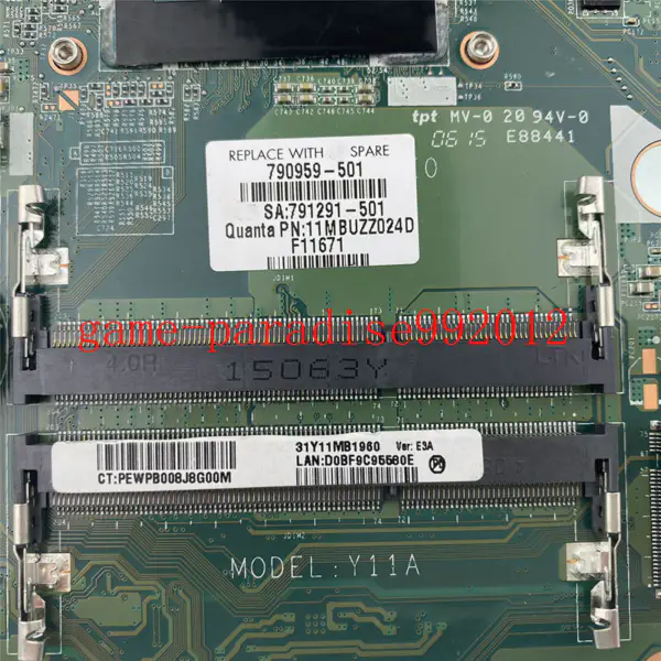 Μητρική πλακέτα HP 790959-501