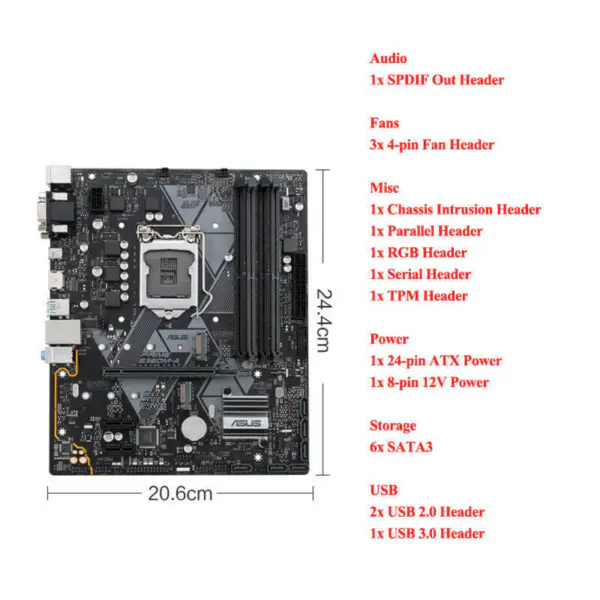 Μητρική πλακέτα Asus PRIME B360M-A