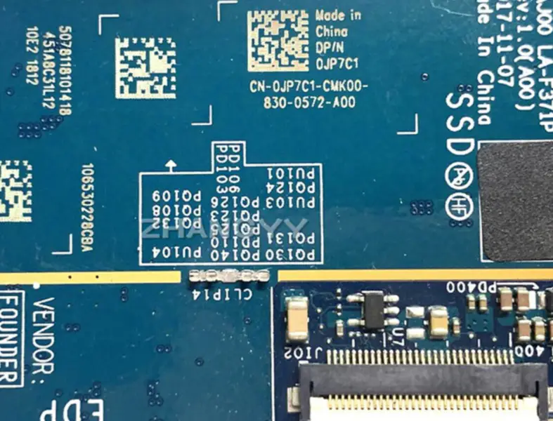 Μητρική πλακέτα Dell 0JP7C1