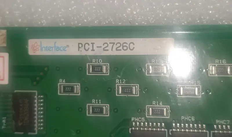 Διασύνδεση Κάρτα DAQ PCI-2726C