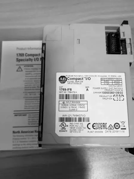 Μονάδα Allen-Bradley 1769-IF8 1769IF8 1769-IF8/A
