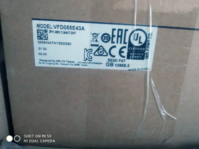 ΔΈΛΤΑ VFD055E43A