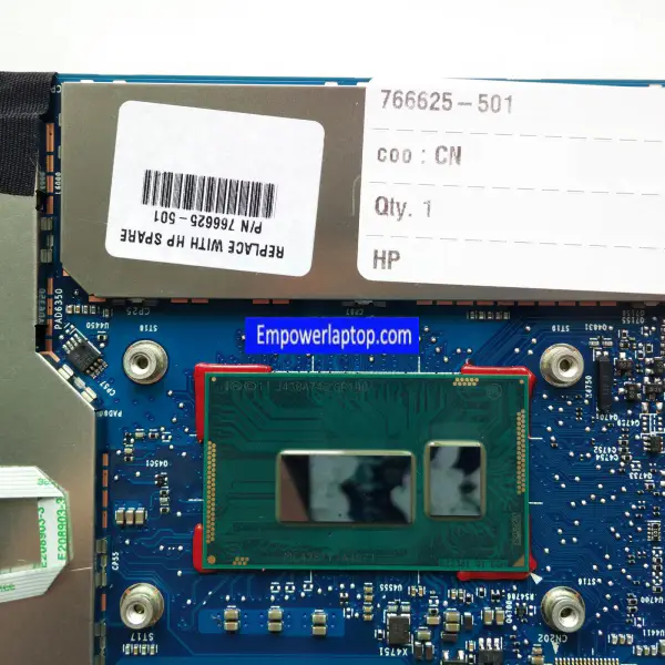 Μητρική πλακέτα HP 766625-001 766625-601 i5-4302Y CPU 4GB 1.6GHz