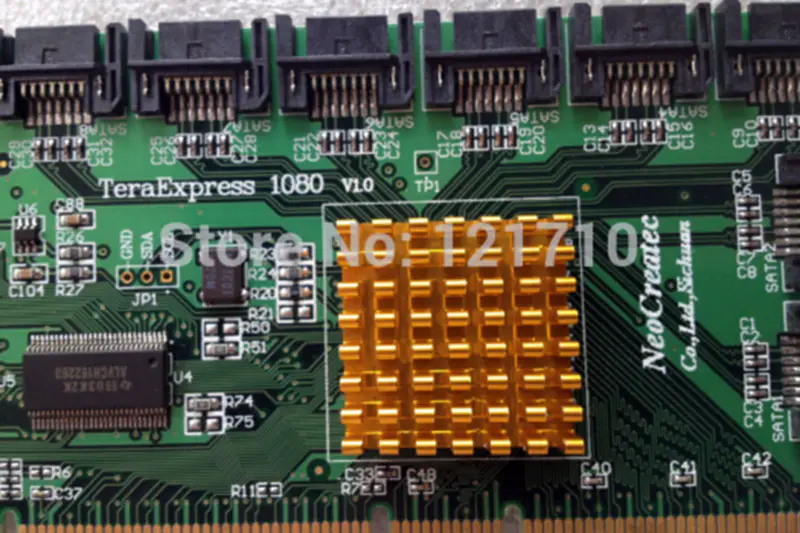 Βιομηχανικός υπολογιστής NeoCreatec TeraExpress 1080 v1.0 PCI-X διεπαφή 8 θύρες sata δίσκου Raid κάρτα βιομηχανική μητρική κάρτα