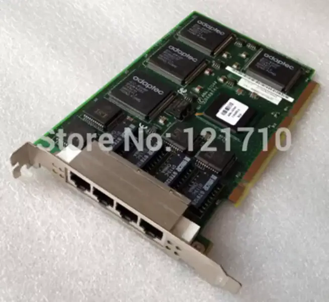 Adaptec ANA-62044 PCI 64 Bit Quad 4 Port Ethernet Lan Adapter Διασύνδεση δικτύου βιομηχανική μητρική πλακέτα
