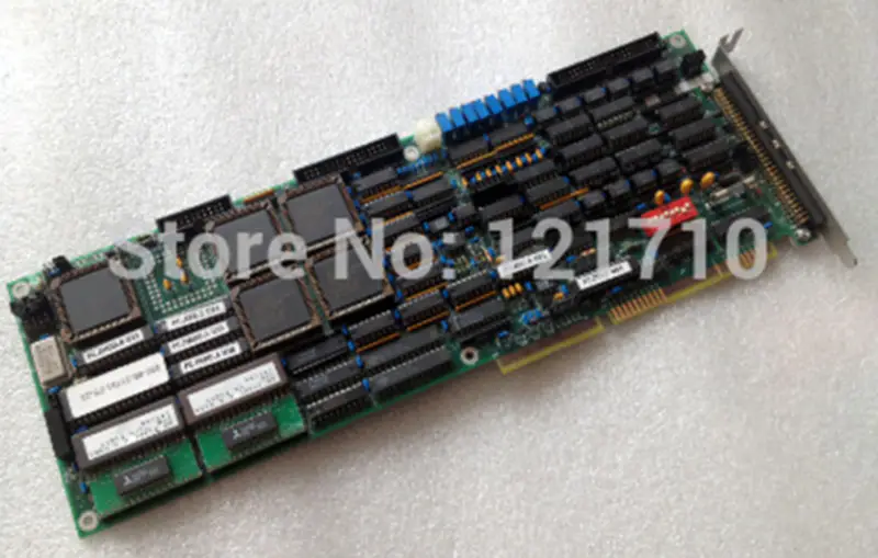 A.C.S ELECTRONICS SB214PC4-F REV:F5 με κάρτα διασύνδεσης isa βιομηχανική μητρική πλακέτα