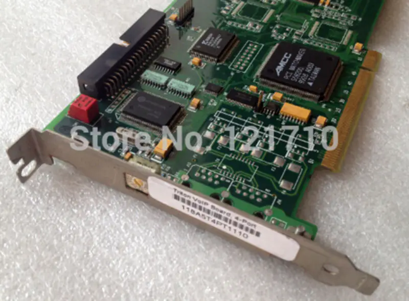 Triton VoIP Board 4-Port 1040-0004 081400-97TR FAB 2040-0012 A4 βιομηχανική μητρική πλακέτα