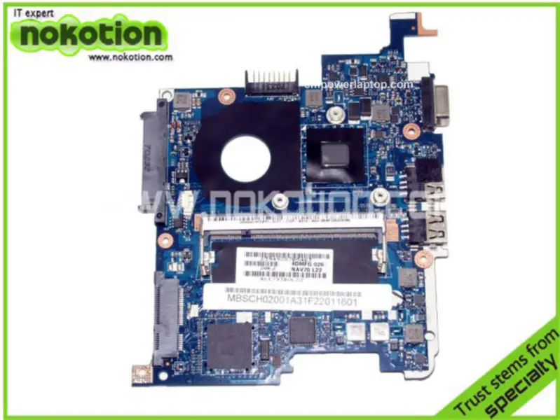 Acer motherboard d260 MBSCH02001 LA-5651P intel n450 nm10 gma x3150