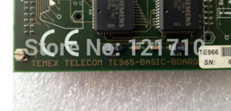 TEMEX TELECOM TE966 TEMEX TEK MBTE965 V3.00 TELECOM TE965-BASIC-BOARD βιομηχανική μητρική πλακέτα