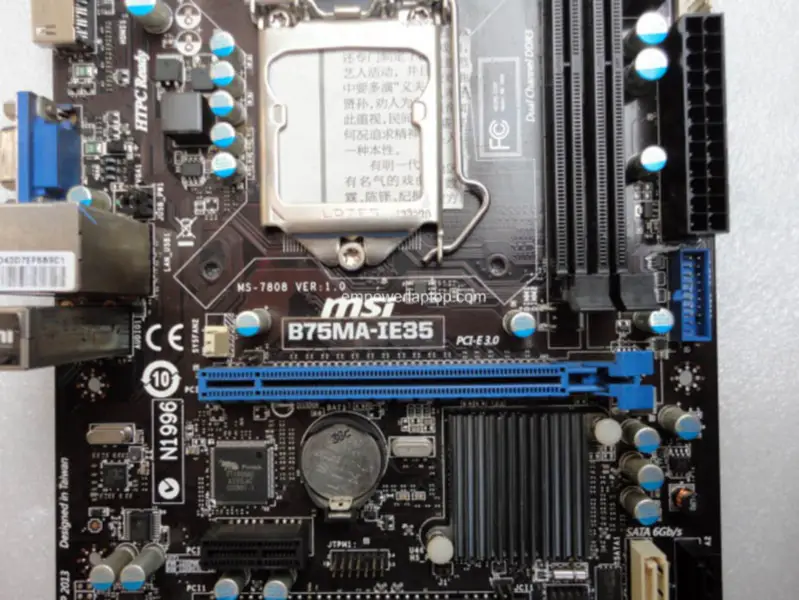 Μητρική πλακέτα MSI B75MA-IE35 LGA 1155 VGA HDMI B75