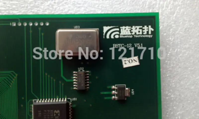 Βιομηχανική μητρική πλακέτα bluetop BSTC-12 V5.1 με διεπαφή PCI