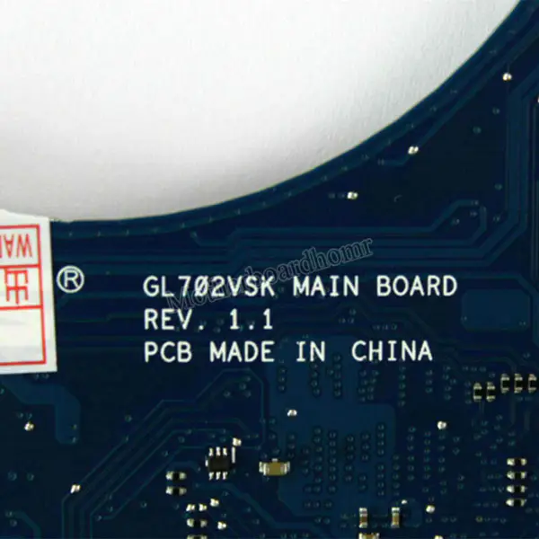 Μητρική πλακέτα Asus 60NB0DZ0-MB1260 GL702VSK