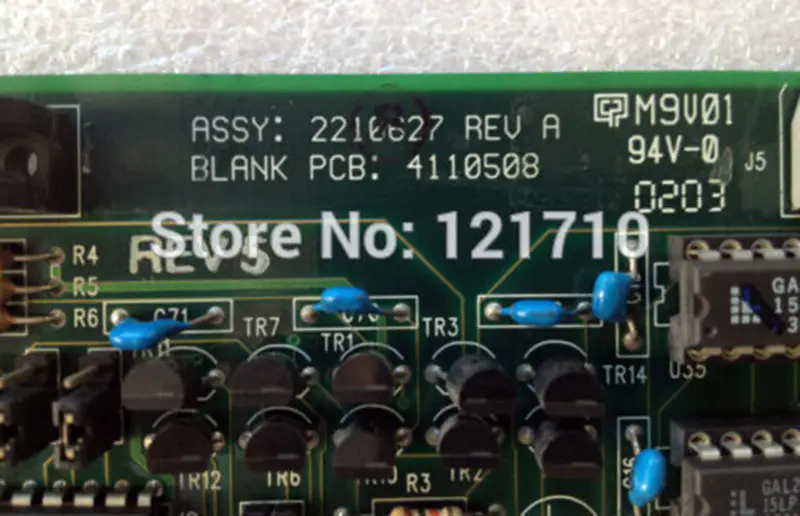 ASSY 2210627 REV A 4110508 βιομηχανική μητρική πλακέτα