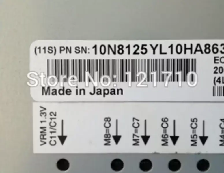 Μητρική πλακέτα συστήματος IBM Power5 9133-55A P55A CPU 2WAY 2.1G 10N8125 βιομηχανική μητρική πλακέτα