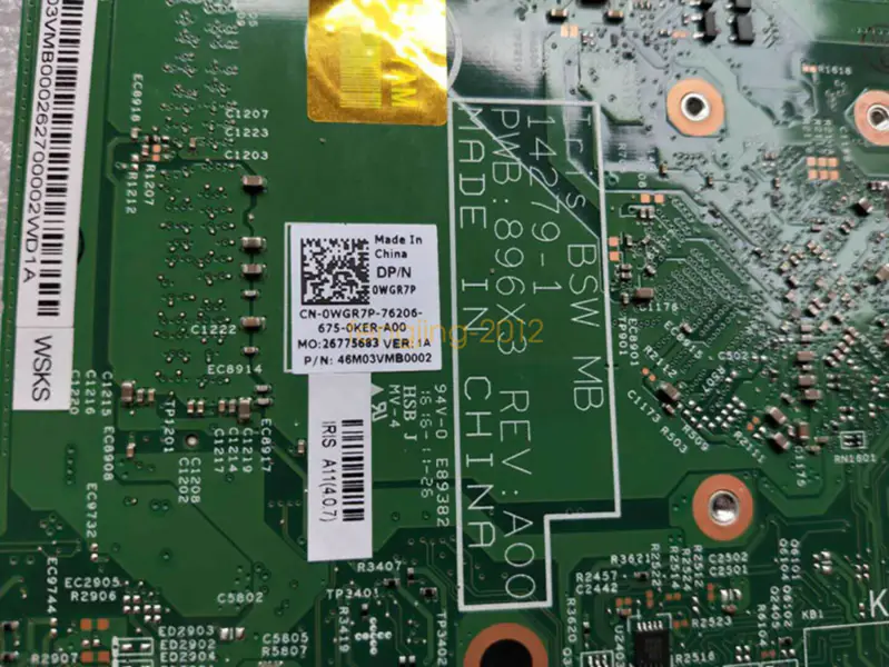 Μητρική πλακέτα Dell 0WGR7P