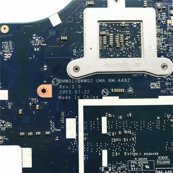 Μητρική πλακέτα Lenovo NM-A482 NM-A482 300-15isk ATX