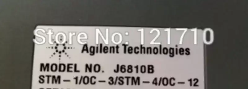 μονάδα J6810B STM-1/OC-3/STM-4/OC-12 STM-4/STM-1 OC-12/OC-3 622/155 Mb/s για βιομηχανική μητρική πλακέτα μηχανών Agilent