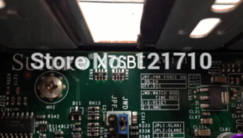 Supermicro workstation industrial motherboard super X7SBE REV 1.1 industrial motherboard