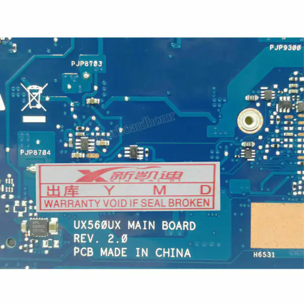 Μητρική πλακέτα Asus 60NB0C20-MB7001 Q524UQ UX560U UX560UQK UX560UQ UX560UX ATX