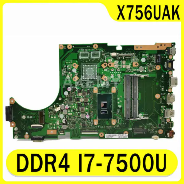 Asus X756UAK X756UAK ATX motherboard