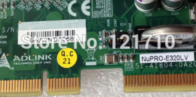 Adlink NuPRO-E320LV 51-41804-0A20 βιομηχανική μητρική πλακέτα μνήμης DDR3