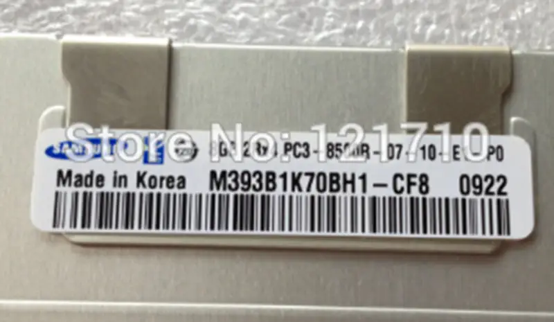 Samsung 8GB 1066M PC3-8500R MEMORY ECC REG DDR3 2RX4 PC3-8500R-07-10-E1-P0 industrial motherboard