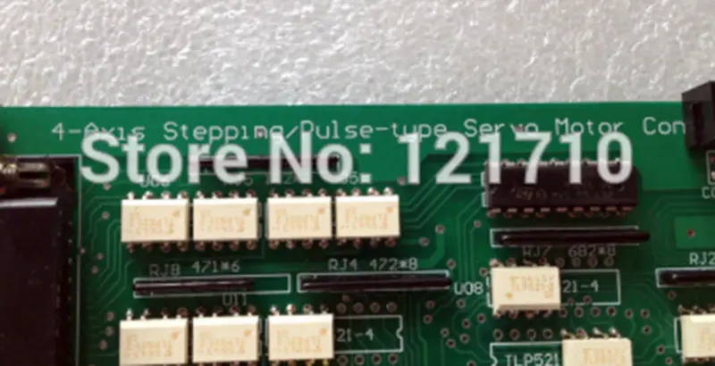 4-Axis Stepping Pulse-type Servo Motor Controller industrial motherboard