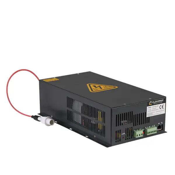 100-120W παροχή ηλεκτρικού ρεύματος λέιζερ CO2 για την κοπτική μηχανή χάραξης λέιζερ CO2 HY-W120 T/W σειρά