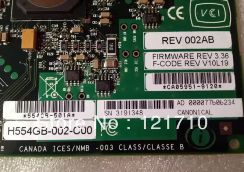 Fujitsu Siemens PRIMEPOWER προσαρμογέας δικτύου τεσσάρων θυρών H554GB-002-C00 CA05951-9120 βιομηχανική μητρική πλακέτα