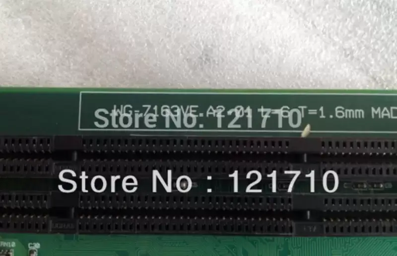 WG-7163VE A2-01 πίνακας cpu πλήρους μεγέθους με βιομηχανική μητρική πλακέτα εγγύησης δύο μηνών