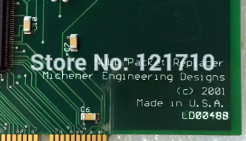 NULL Packet Replacer card Michener Engineering Designs LD0048B SS0048B βιομηχανική μητρική πλακέτα