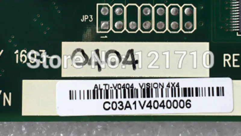 ALTIGEN MAX4000 ANALOG ACCESS CARD AL011812-10V4X4-002 1603-0404 REV A1 ALTI-V0404 VISION 4X4 industrial motherboard