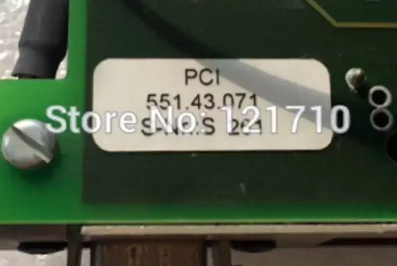 Βιομηχανική μητρική πλακέτα DR.LENZ AMCCRAM PCI 551.43.071