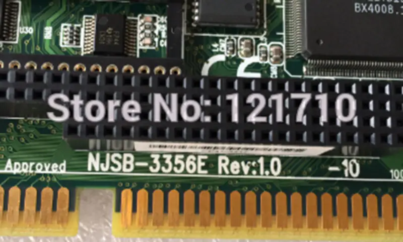 Arbor arbor NJSB-3356E REV 1.0 μισού μεγέθους βιομηχανική μητρική κάρτα cpu