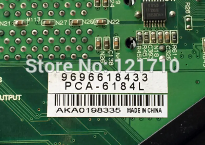 Advantech PCA-6184 REV.A1 PCA-6184L βιομηχανική μητρική κάρτα cpu πλήρους μεγέθους