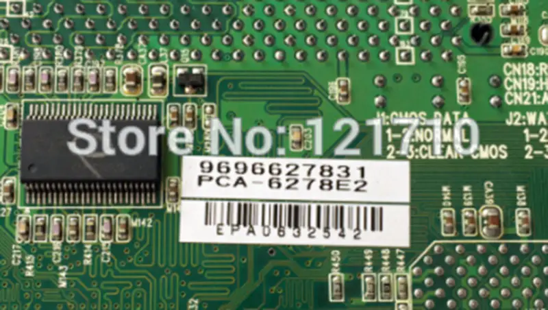 Advantech PCA-6278 REV.A1 PCA-6278E2 βιομηχανική μητρική κάρτα cpu πλήρους μεγέθους