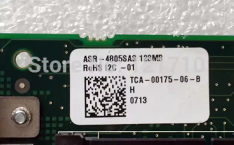 Βιομηχανική μητρική κάρτα Adaptec Adaptec Serial Attached SCSI RAID CARD ASR-4805SAS 128MB