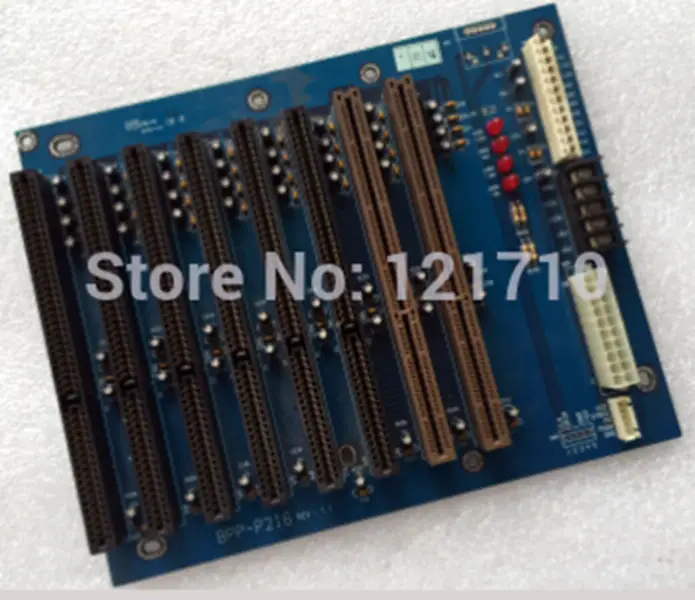 Μητρική πλακέτα 8 υποδοχών BPP-P2I6 REV 1.1 6*ISA 2*PCISA βιομηχανική μητρική πλακέτα