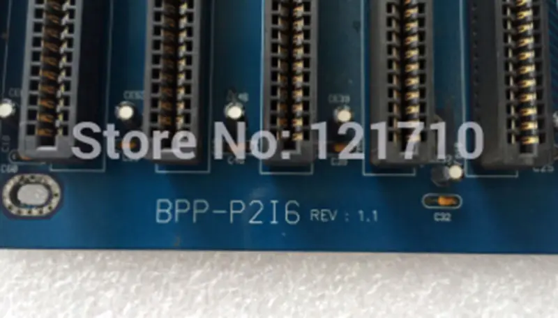 Μητρική πλακέτα 8 υποδοχών BPP-P2I6 REV 1.1 6*ISA 2*PCISA βιομηχανική μητρική πλακέτα