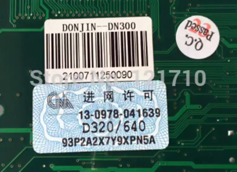 DONJIN Κάρτα φωνής κορμού D1280E1-PCI REV 1.63B DONJIN-DN300 D320/D640 βιομηχανική μητρική πλακέτα