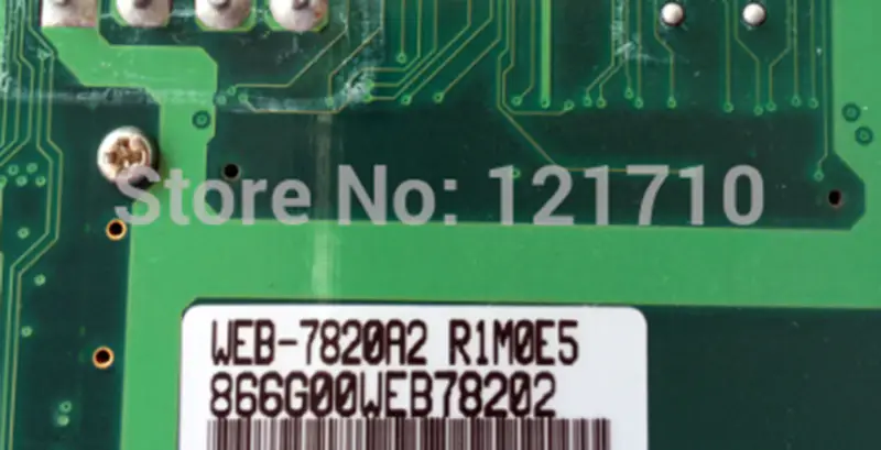 WLP-7820-15 WEB-7820A2 R1M0E5 616G00WEB78200 R1M0 βιομηχανική μητρική πλακέτα
