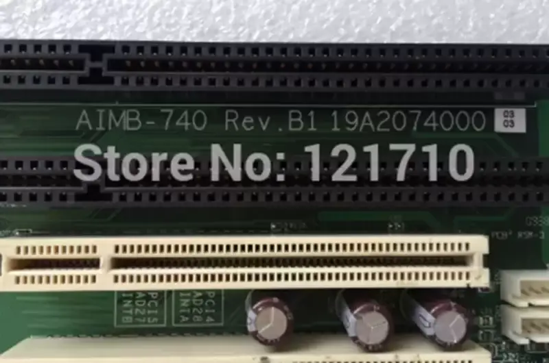 Βιομηχανική μητρική πλακέτα Advantech AIMB-740 REV.B1 AIMB-740E2 με δύο θύρες NIC