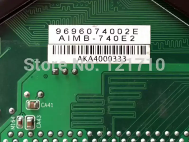 Βιομηχανική μητρική πλακέτα Advantech AIMB-740 REV.B1 AIMB-740E2 με δύο θύρες NIC