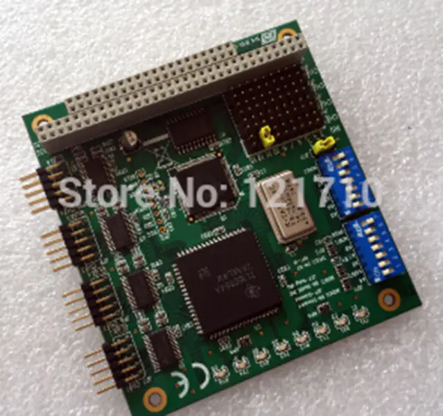 Advantech PC/104 PCM-3641 REV.A1 01-2 Βιομηχανική μητρική πλακέτα 4 ΘΥΡΩΝ RS-232